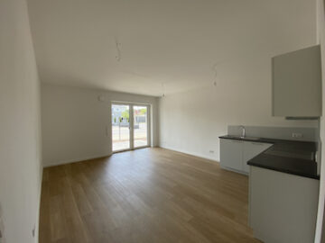 #IMMOTIONAL 2-ZIMMER-NEUBAUWOHNUNG IN BEDERKERSA - Offener Wohnbereich